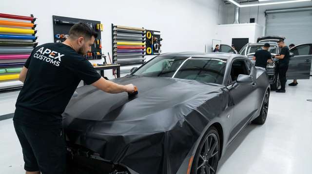 天涯社区改装视频 - 车身贴膜改色视频教程